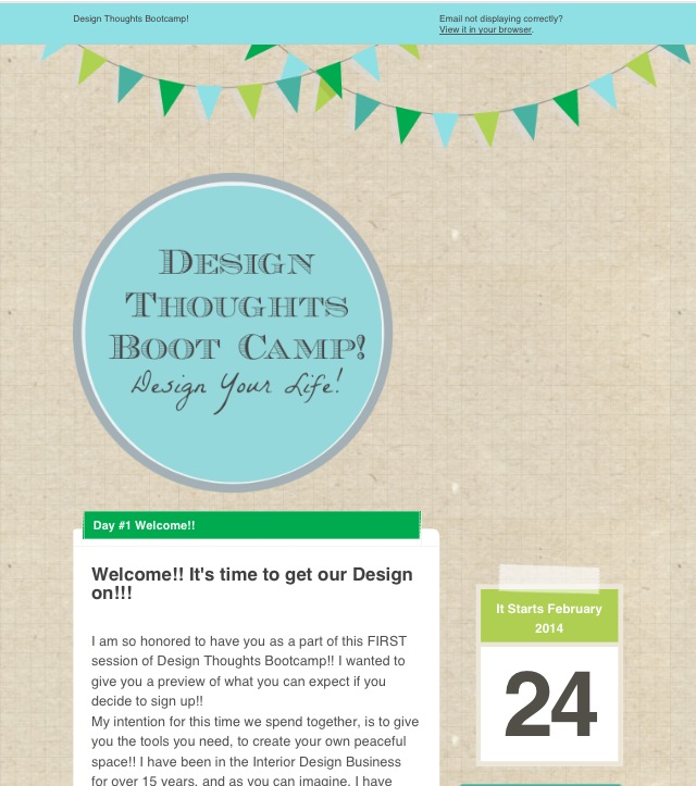 Free PREVIEW!! ( Design Thoughts Boot Camp)
