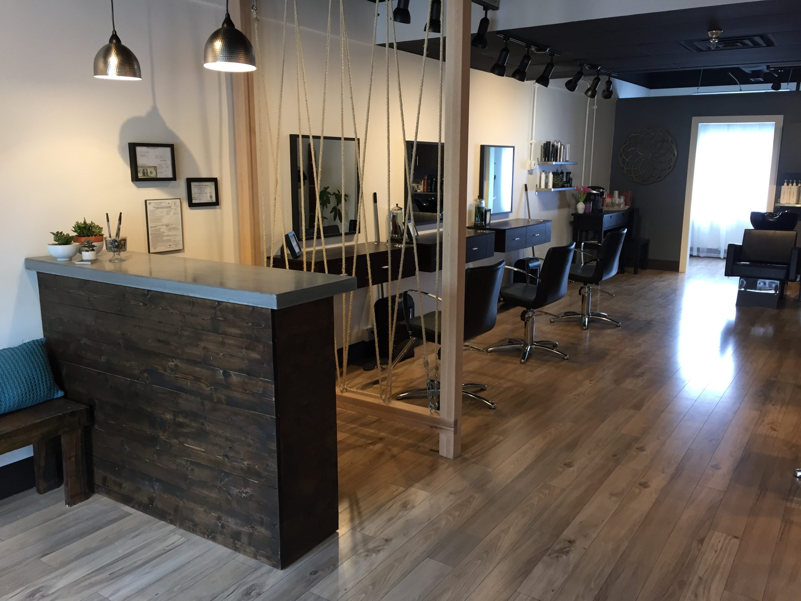 East Nashville Hair Salon, M.Hair Studio complete renovation