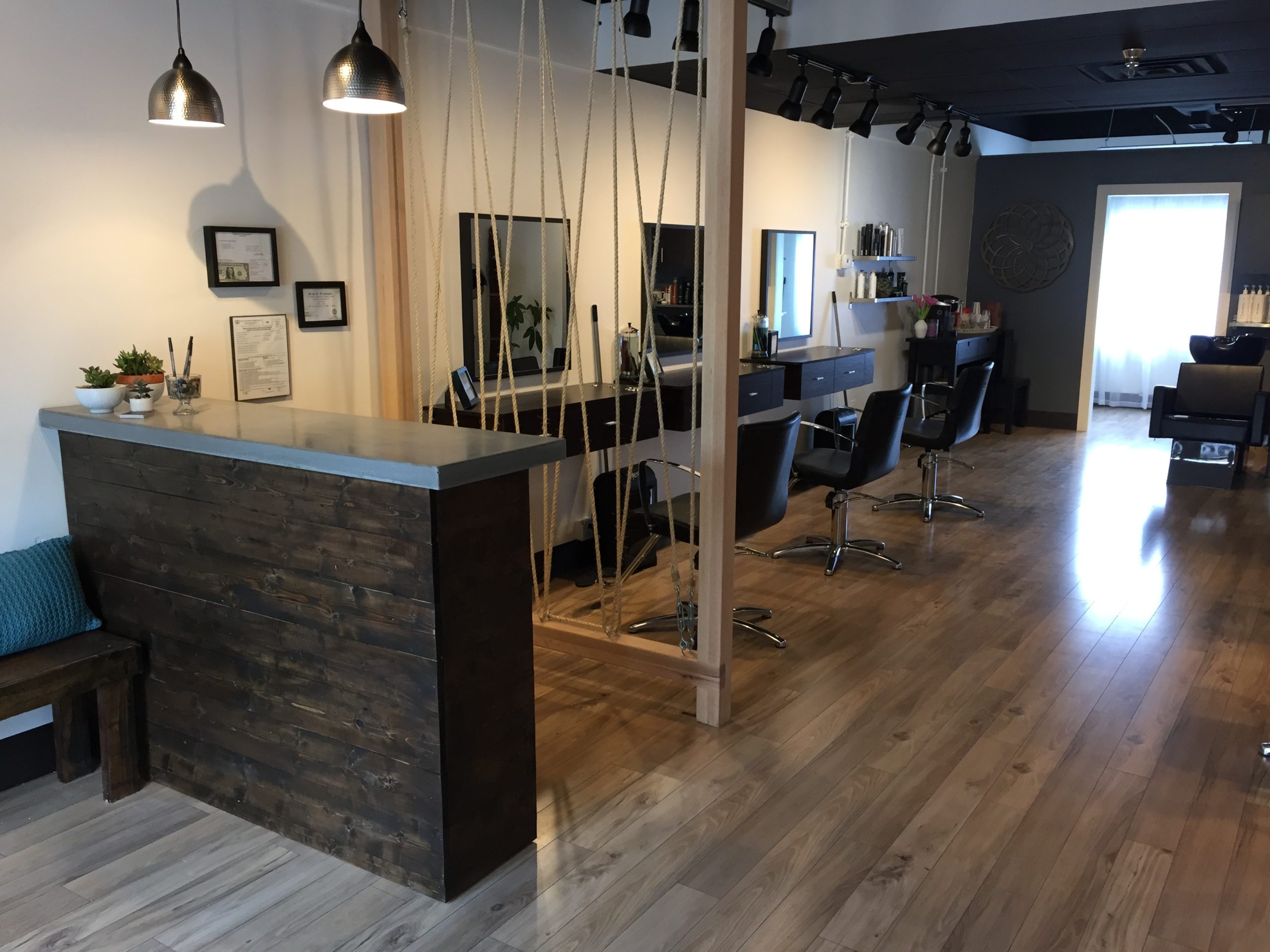 East Nashville Hair Salon, M.Hair Studio complete renovation